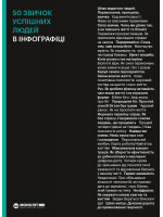 50 звичок успішних людей в інфографіці (українською)