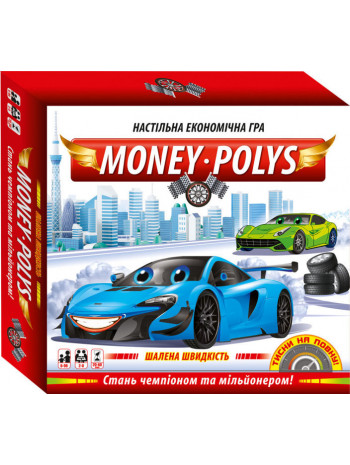 Настільна економічна гра Money polys. Шалена швидкість книга купить