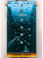 Розумний плакат "Глибини океану" (українською)