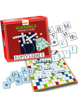 Склади слово. Ерудит (Scrabble)