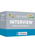 Картки для вивчення англійських слів. 105 карток. Interview English Vocabulary