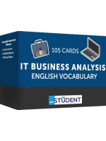 Картки для вивчення англійських слів. 105 карток. IT Business Analysis