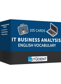 Картки для вивчення англійських слів. 105 карток. IT Business Analysis