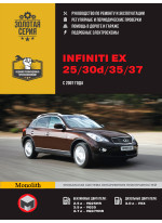 Infiniti EX25 / EX30d / EX35 / EX37 / Nissan Skyline Crossover. Керівництво по ремонту, інструкція з експлуатації. Моделі з 2007 р. випуску