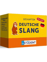 Картки для вивчення німецьких слів. Deutsche Slang / Німецький сленг (105 флеш-карток)