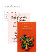 Комплект Серце медитації + Прибирання в стилі дзен + Спокій у кожному кроці