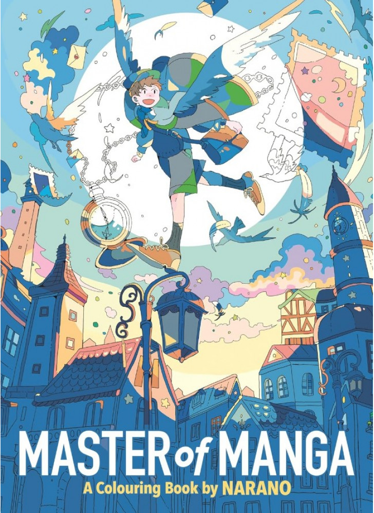 Master of Manga. A Colouring Book by Narano