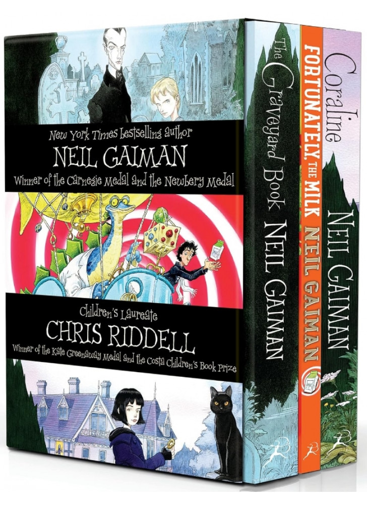 Набір книжок Neil Gaiman and Chris Riddell Box Set