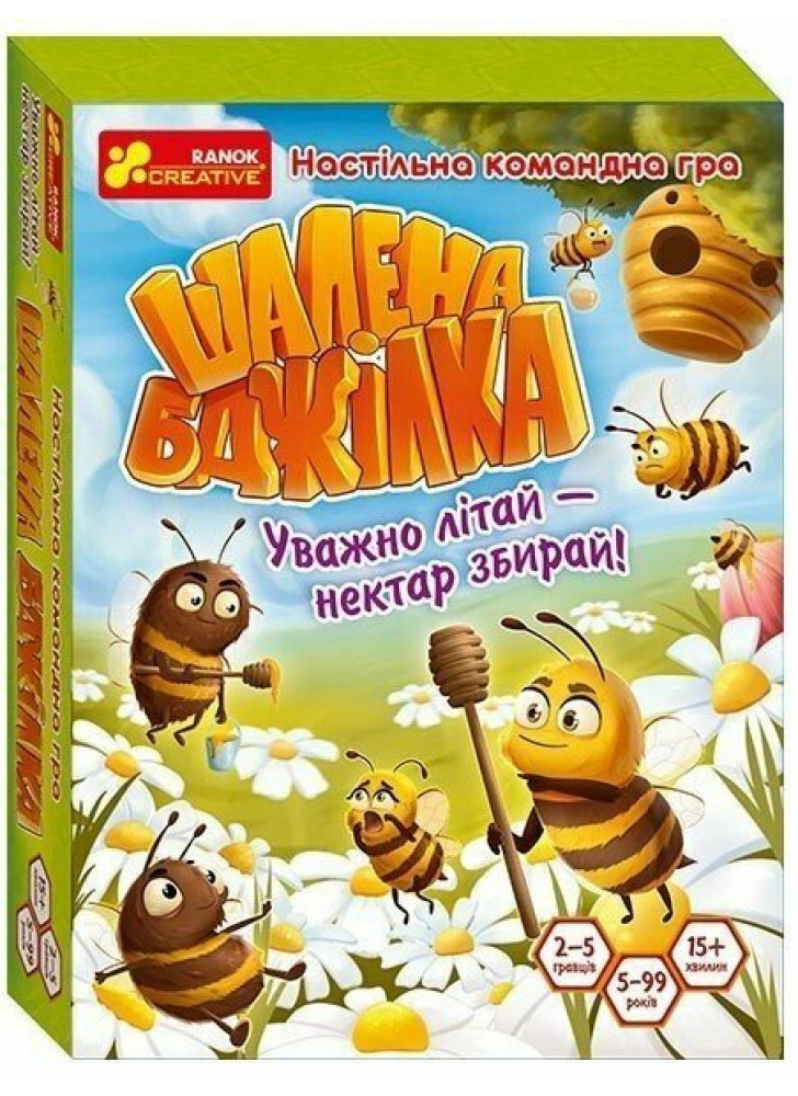 Настільна командна гра Шалена бджілка