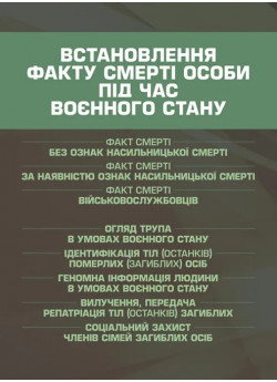 Встановлення факту смерті особи під час воєнного стану