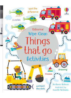 Wipe-Clean Things That Go Activities
