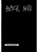 Black Note. Креативный блокнот с черными страницами