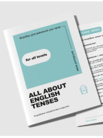 Воркбук для вивчення усіх часів англійської мови. All about English tenses