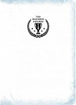 Блокнот Top Business Awards - линованный (белое серебро)