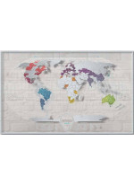 Скретч карта світу "Travel Map Air World" (тубус)