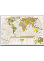 Скретч карта світу "Travel Map Geography World" (тубус)