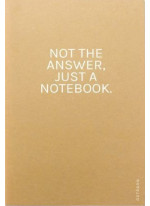 Блокнот KRAFT NOTEBOOK. NOT THE ANSWER