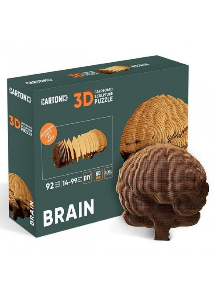 Картонний конструктор "Cartonic 3D Puzzle BRAIN"