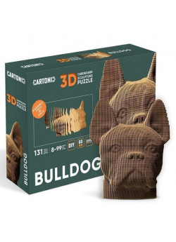 Картонний конструктор "Cartonic 3D Puzzle BULLDOG"