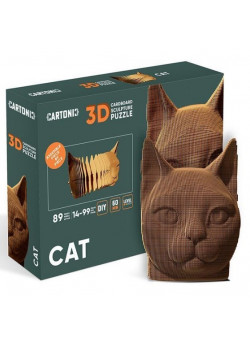 Картонний конструктор "Cartonic 3D Puzzle CAT"