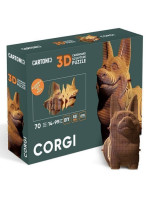 Картонний конструктор "Cartonic 3D Puzzle CORGI"