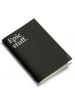 Блокнот BLACK NOTEBOOK. EPIC STUFF