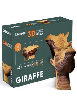 Картонний конструктор "Cartonic 3D Puzzle GIRAFFE"