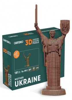 Картонний конструктор "Cartonic 3D Puzzle MOTHER UKRAINE"