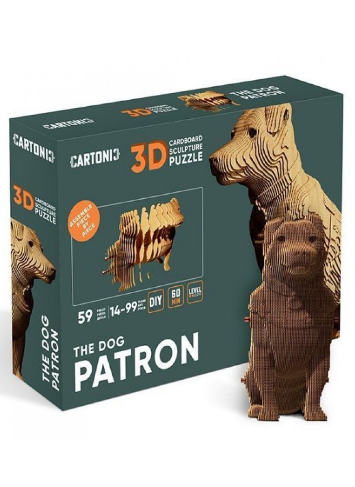 Картонний конструктор "Cartonic 3D Puzzle PATRON, THE DOG"