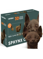 Картонний конструктор "Cartonic 3D Puzzle Sphynx cat"