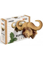 Картонний настінний конструктор "Cartonic 3D Puzzle BUFFALO"