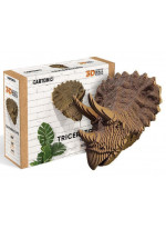 Картонний настінний конструктор "Cartonic 3D Puzzle TRICERATOPS"