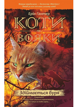 Коти-Вояки. Пророцтва починаються. Книга 4. Здіймається буря