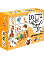 Розвиваюча настільна гра "Лото Де вони живуть? Lotto Where do they live?"