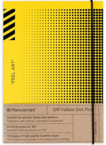 Скетчбук Manuscript Off-yellow Dot Plus