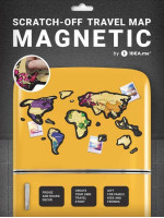 Магнітна скретч карта світу "Travel Map Magnetic World"