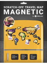 Магнітна скретч карта світу "Travel Map Magnetic World"