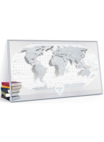 Скретч карта світу "Travel Map Air World" (рама)