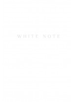 White Note. Стильный блокнот с белоснежными страницами