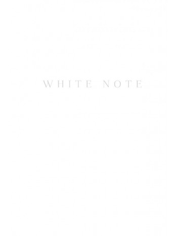 White Note. Стильный блокнот с белоснежными страницами книга купить