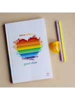 Блокнот Artbook Rainbow heart