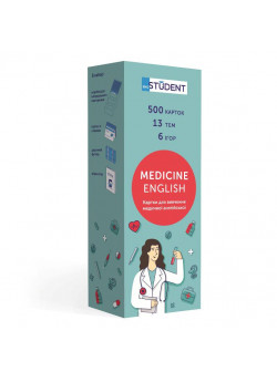 Картки для вивчення медичної англійської Medicine English