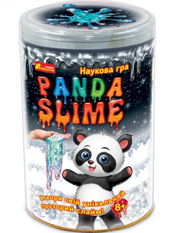 Наукова гра. Panda slime. Слайм книга купить