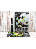 Скретч карта Европы My Map Europe edition в тубусе